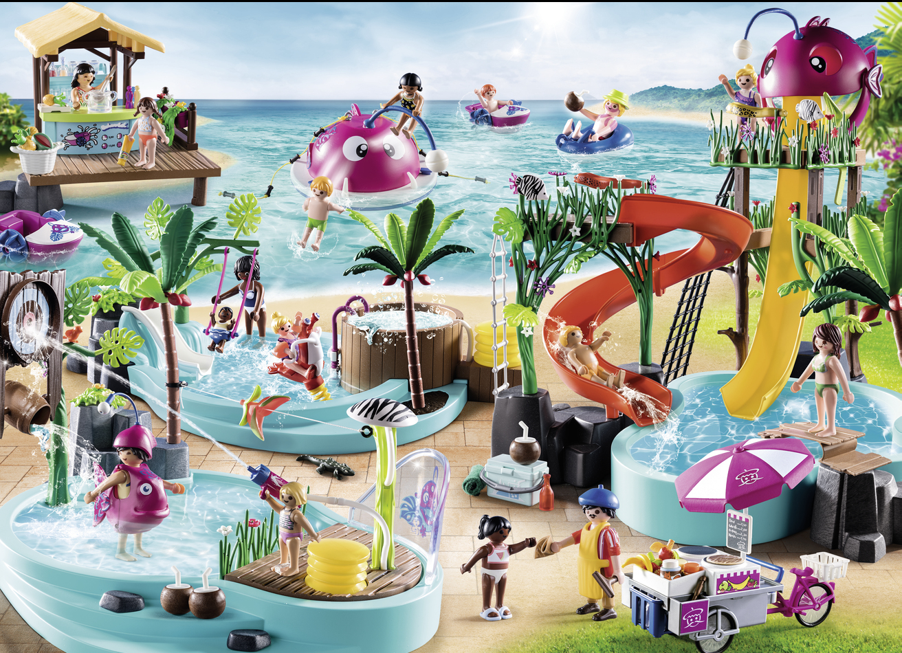 Bring holiday stories to life with the PLAYMOBIL Aqua Park Range